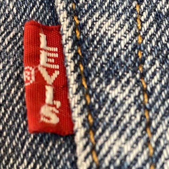 A NWT Levi’s Strauss & CO. Size 26 Blue Jeans Skirt Pencil Style Pockets - Picture 3 of 16